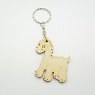 Ξύλινο Μπρελόκ δεινοσαυράκι Ξύλινο Μπρελόκ δεινοσαυράκι