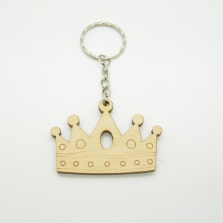 Ξύλινο Μπρελόκ κορώνα Ξύλινο Μπρελόκ κορώνα