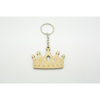 Ξύλινο Μπρελόκ κορώνα