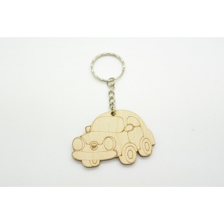 Ξύλινο Μπρελόκ σκαραβαίος