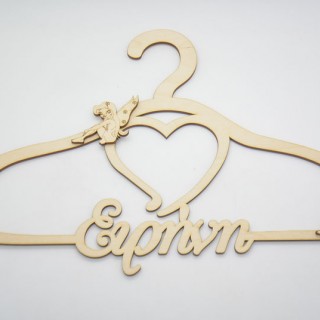 Ξύλινη Κρεμάστρα με όνομα και θέμα νεράιδα Ξύλινη Κρεμάστρα με όνομα και θέμα νεράιδα