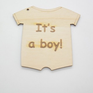 Ξύλινο Διακοσμητικό φορμάκι its a boy Ξύλινο Διακοσμητικό φορμάκι its a boy