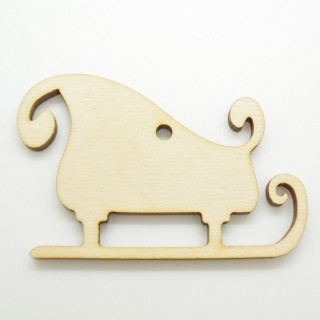 Ξύλινο Διακοσμητικό έλκηθρο