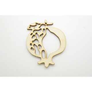 Ξύλινο Διακοσμητικό ρόδι