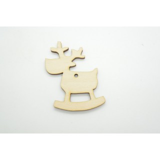 Ξύλινο Χριστουγεννιάτικο διακοσμητικό τάρανδος Ξύλινο Χριστουγεννιάτικο διακοσμητικό τάρανδος