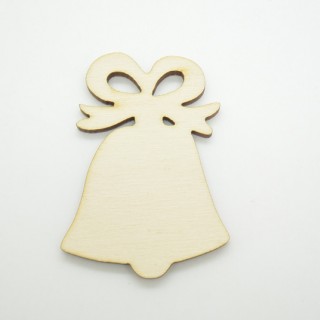 Ξύλινο Χριστουγεννιάτικο καμπανάκι