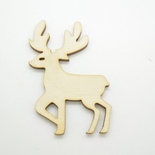 Ξύλινο Χριστουγεννιάτικο διακοσμητικό τάρανδος