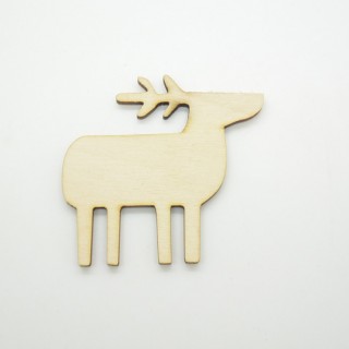 Ξύλινο Χριστουγεννιάτικο διακοσμητικό τάρανδος