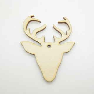 Ξύλινο Χριστουγεννιάτικο διακοσμητικό τάρανδος