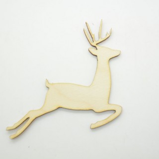 Ξύλινο Χριστουγεννιάτικο διακοσμητικό τάρανδος