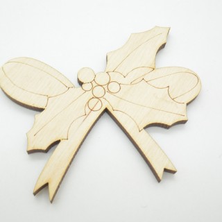 Ξύλινο Διακοσμητικό χριστουγεννιάτικο γκι